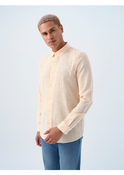 Regular Fit Erkek Gömlek U.kol