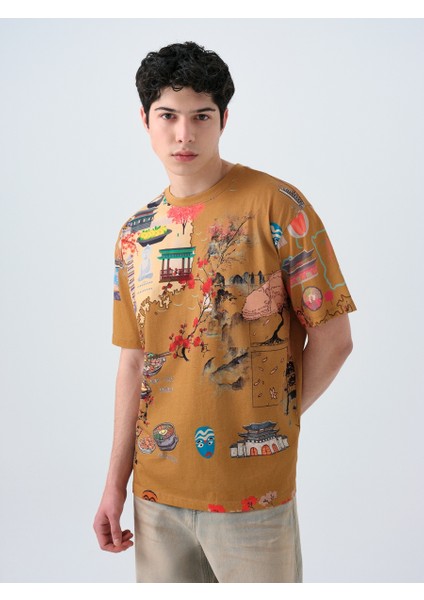 Loose Fit Erkek Tshirt K.kol