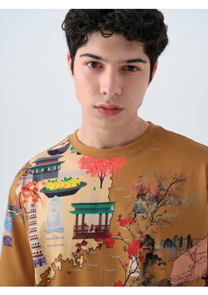 Loose Fit Erkek Tshirt K.kol