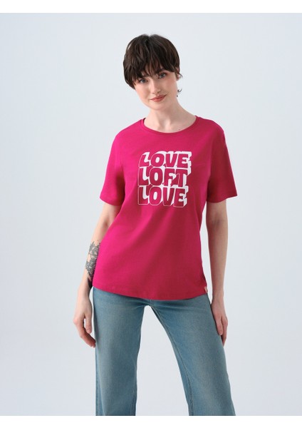 Regular Fit Kadın Tshirt K.kol