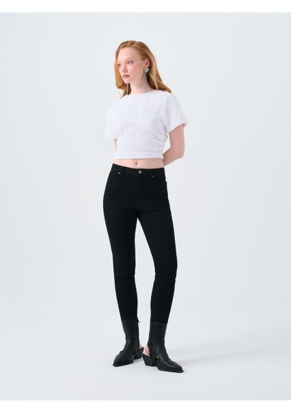 Slim Fit Kadın Tshirt K.kol