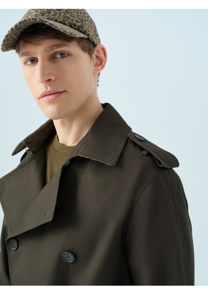 Regular Fit Erkek Trenchcoat indirimleri