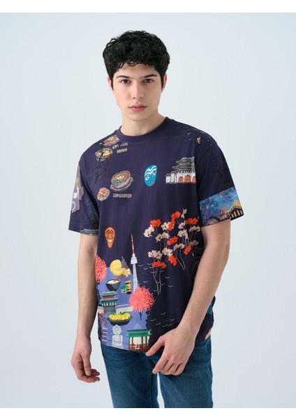 Loose Fit Erkek Tshirt K.kol