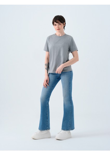 Regular Fit Kadın Tshirt K.kol