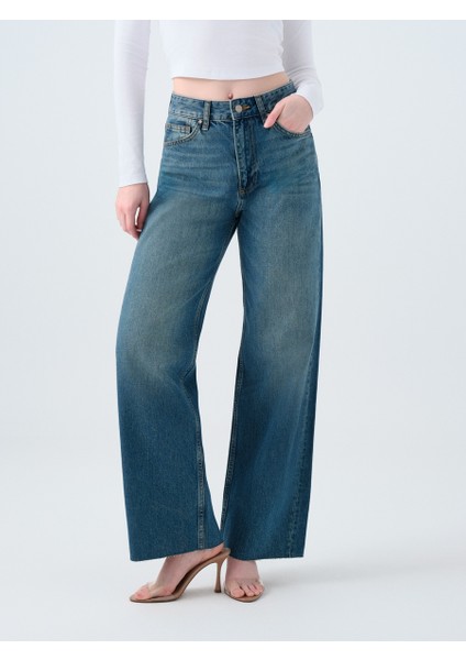 Wide Leg Regular Fit Kadın Pantolon