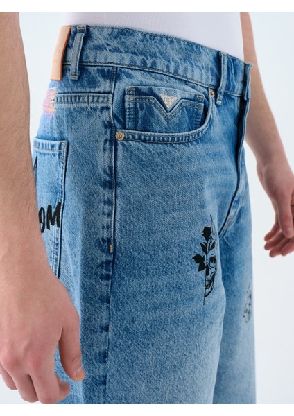 Baggy Fit Erkek Şort