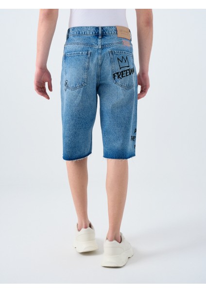 Baggy Fit Erkek Şort