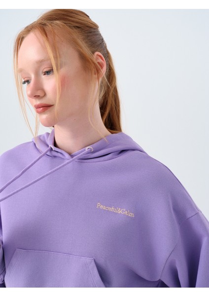 Regular Fit Kadın Sweatshirt