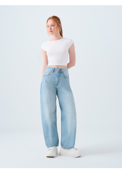 Baggy Baggy Fit Kadın Pantolon