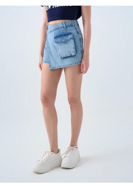 Regular Fit Kadın Şort Etek modelleri