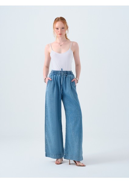 Wide Leg Regular Fit Kadın Pantolon