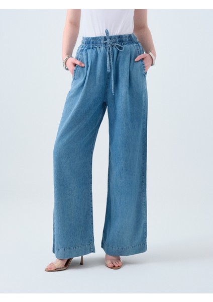 Wide Leg Regular Fit Kadın Pantolon