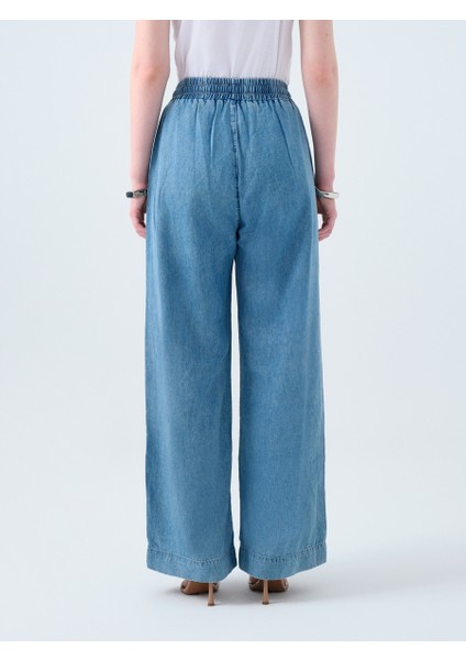 Wide Leg Regular Fit Kadın Pantolon