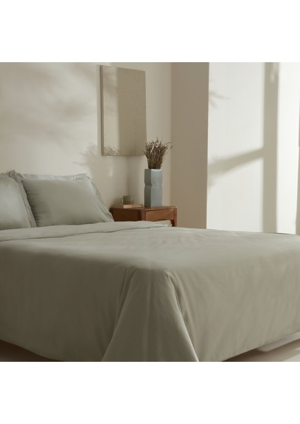 Jemma 120 Tel Pamuk Saten Çift Kişilik Nevresim Takımı Yeşil fiyatları