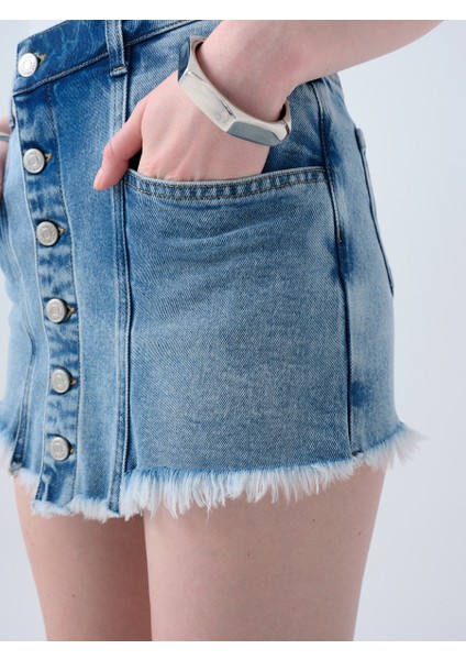 Regular Fit Kadın Şort Etek indirimleri