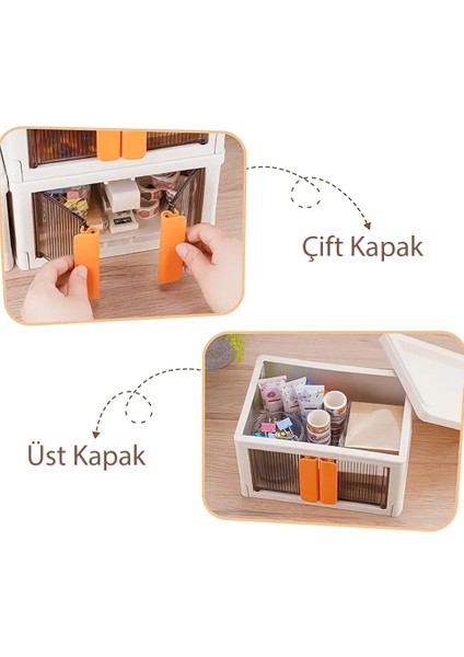 31X49X30CM 32L Katlanabilir Saklama Kutusu (4767) - Lisinya