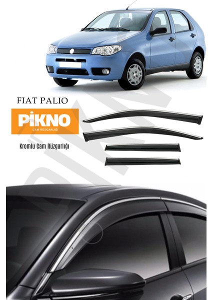 Fiat Palio Kromlu Cam Rüzgarlığı 4'lü