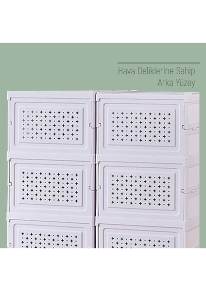 Katlanabilir Portatif 6 Katlı Plastik Ayakkabılık Düzenleyici indirimleri