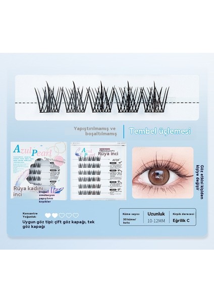 Büyük Kapasiteli Doğal Kalın Kendinden Yapışkanlı Yapışkanlı Trilogy 10 Sıra Kirpik (Yurt Dışından) indirimleri
