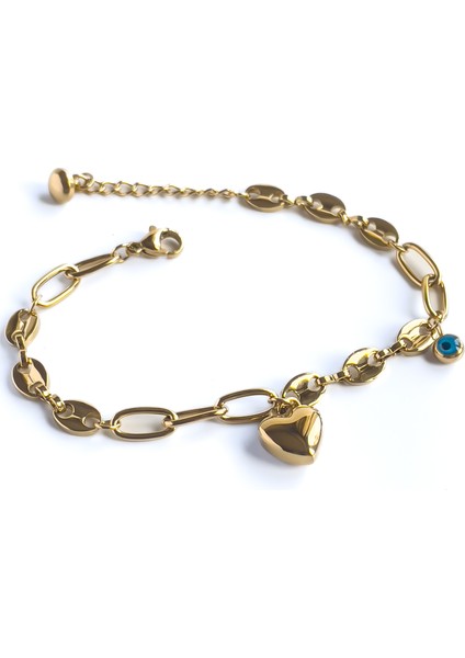 Charm Of Love -Kalp Nazar Charm Bileklik fırsatları