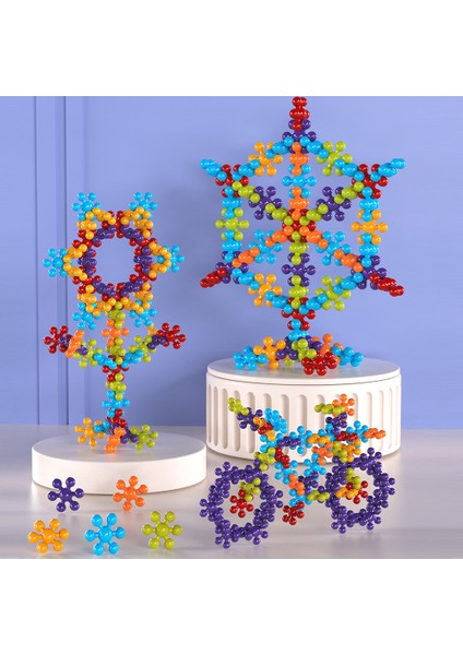 Yeni Diy Erik Çiçeği Yapı Taşları Oyuncaklar Eğitici Erken Eğitim Oyuncakları Çocuk Parçacık Montaj Oyuncakları (Yurt Dışından)