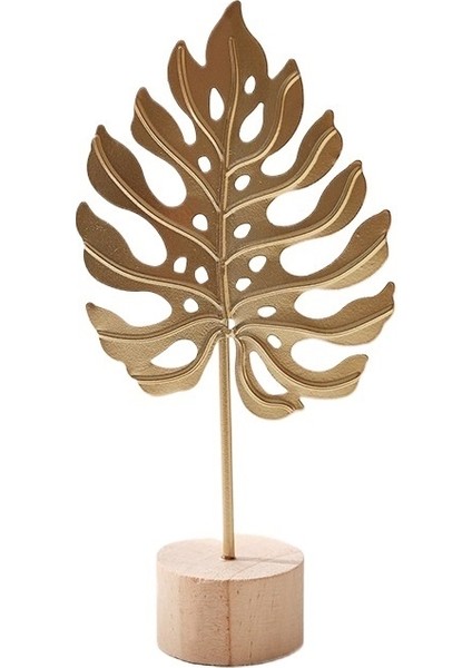 Metal El Sanatları Yaratıcı Ev Oturma Odası Veranda Şarap Dolabı Dekorasyonu Demir Süsler - Tek Kaplumbağa Yaprağı Süsleri Yükseklik 20CM Uzunluk 9cm Genişlik 4.5cm (Yurt Dışından)
