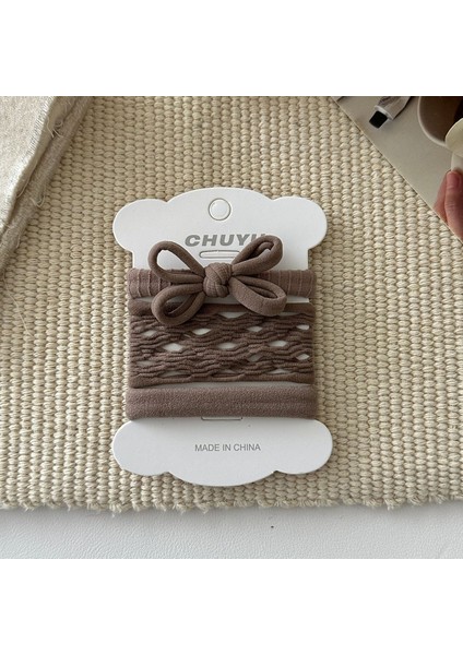 3'lü Paket ~ Yeni El Yapımı Havlu Askısı, Yüksek Elastikiyete Sahip Saç Ipi ve Saç Elastik Bandına Zarar Vermez (Yurt Dışından)