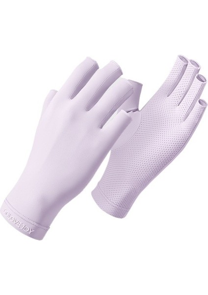 Kadınlar Için Yeni Yaz Güneş Koruma Eldivenleri, Cilt Dostu, Nefes Alabilen, Sürüş, Anti-Ultraviyole Buz Ipek Eldivenleri (Yurt Dışından)