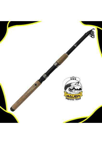 Yuweishi Ts 3000 Bauer Pulsar 270 cm 10-30 gr Tele Spin Olta Takımı Seti modelleri