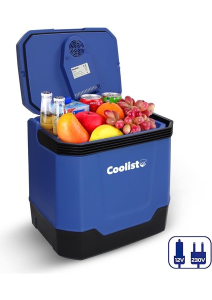 CLT33 12 VOLT/220 VOLT Ac/Dc 33 Litre Sıcak/Soğuk Oto Buzdolabı