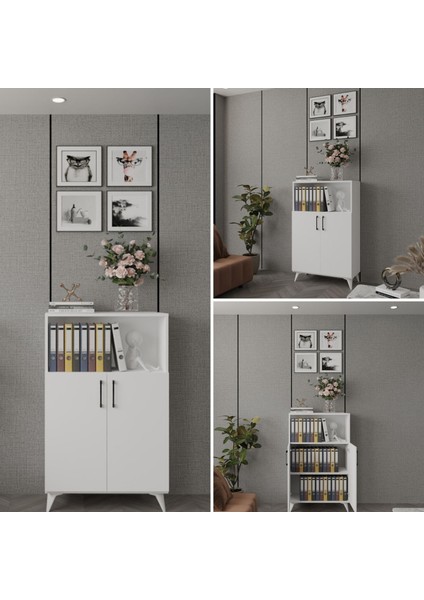 Nova 3 Raflı Dosya Dolabı, Ofis Dolabı Beyaz fiyatları
