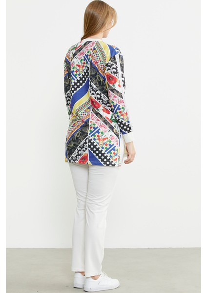 Çok Renkli Taş Detaylı Takım - Saks indirimleri