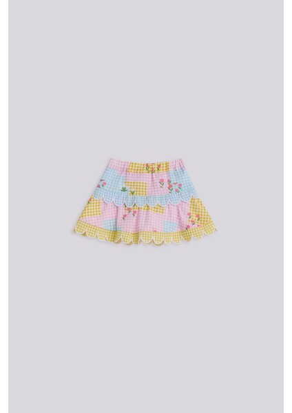 Bg Store Kız Bebek Desenli Etek