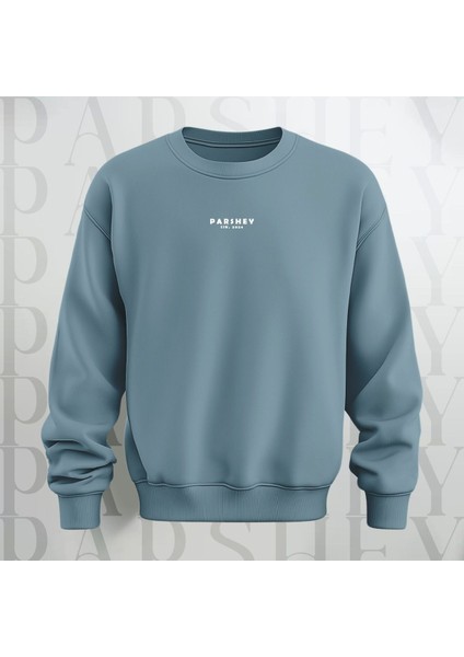 Love Your Self Sırt Baskılı Kalın Kumaş 3 Iplik Şardonlu Oversize Bisiklet Yaka Sweatshirt fiyatları