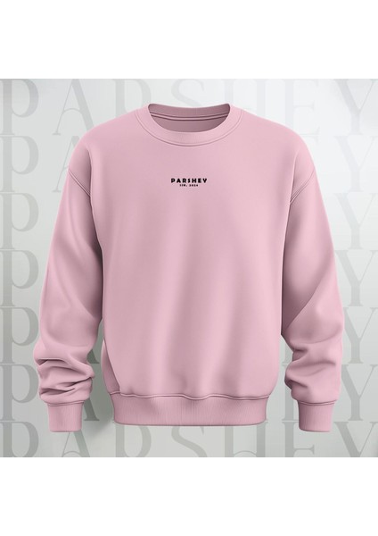 Life Is Just A Series Of Tricks Baskılı 3 Iplik Şardonlu Oversize Bisiklet Yaka Sweatshirt