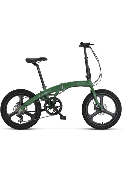 MARINE-20-HYD-7V Katlanır Bisiklet 310H 20 Jant 7 Vites Mat Race Green
