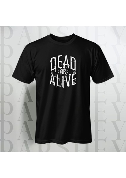 Dead Or Alive Yarım Kollu Bisiklet Yaka Pamuk Oversize T-Shirt