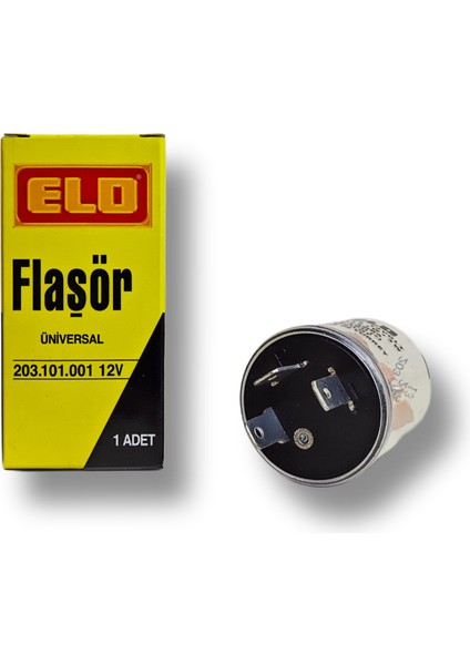 Elo Flaşör 3 Terminal Elektromekanik Universal 12 Volt fiyatları