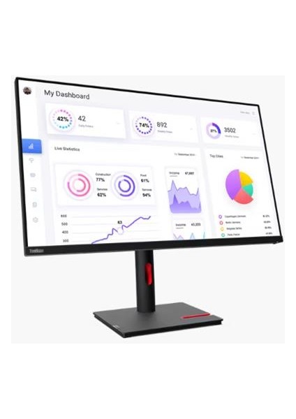 31.5 Lenovo Thınkvısıon T32P-30 63D2GAT1TK 4ms 60HZ Hdmı+Dp Monıtor