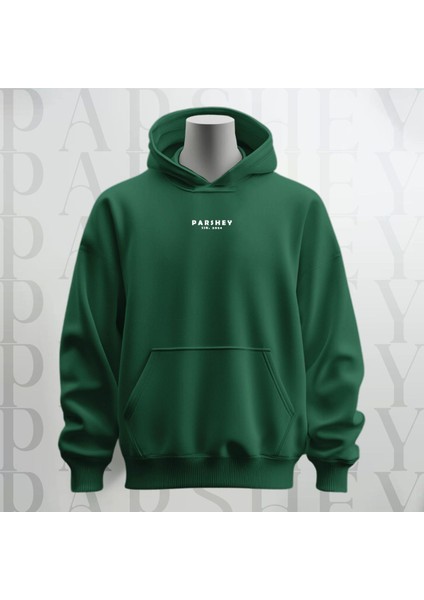 Merry Christmas Noel Baba Baskılı Kapüşonlu Oversize Sweatshirt Hoodie Kalın Kumaş 3 Iplik Şardonlu