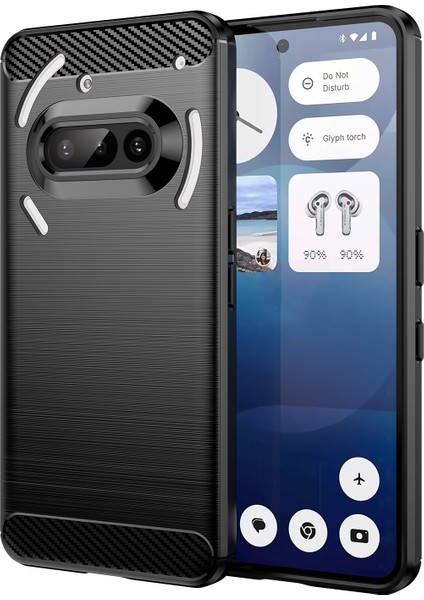 Nothing Phone 3A Kılıf, Darbeye Dayanıklı Koruyucu Telefon Kılıfı, Ince Yumuşak Tpu Çizilmeye Karşı Dayanıklı Arka Tampon Kapak Nothing Phone 3A (Yurt Dışından)