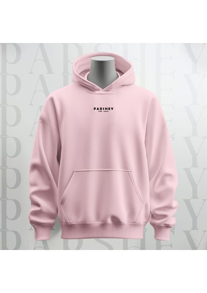 Love Your Self Sırt Baskılı Kapüşonlu Oversize Sweatshirt Hoodie Kalın Kumaş 3 Iplik Şardonlu fiyatları