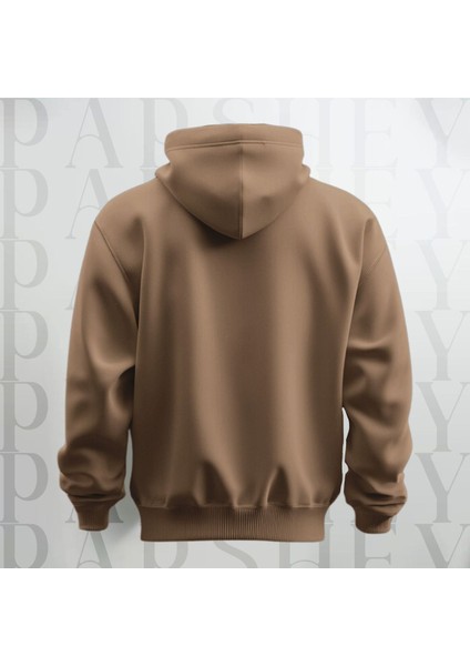 Happy Valentine's Day Kalp Desenli Kapüşonlu Oversize Sweatshirt Hoodie Kalın Kumaş 3 Iplik Şardonlu fiyatları