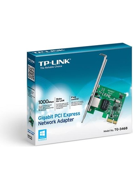 Tp-Lınk TG-3468 10/100/1000 Pcı-Ex Ethernet Kartı