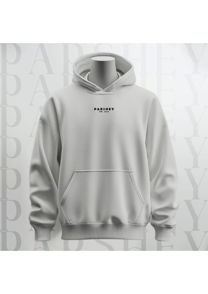 Tiger Büyük Sırt Baskılı Kapüşonlu Sweatshirt Hoodie Kalın Kumaş 3 Iplik Şardonlu fiyatları