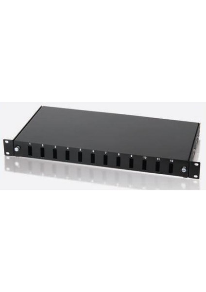 Uranıum PPR12PSCDX 12 Port F/o Sc Dx RAL9005 Patch Panel