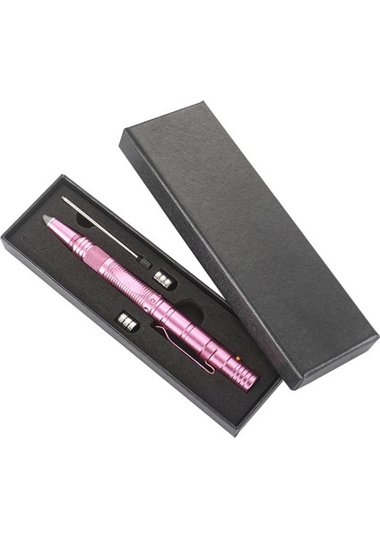 Açık Paslanmaz Çelik LED Aydınlatma Kendini Savunma Kamp Kalem Aracı (Yurt Dışından)