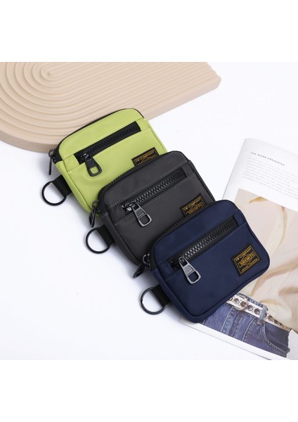 Moda Oxford Kumaş Erkek ve Kadın Takım Tarzı Taşınabilir Bozuk Para Cüzdanı (Yurt Dışından)
