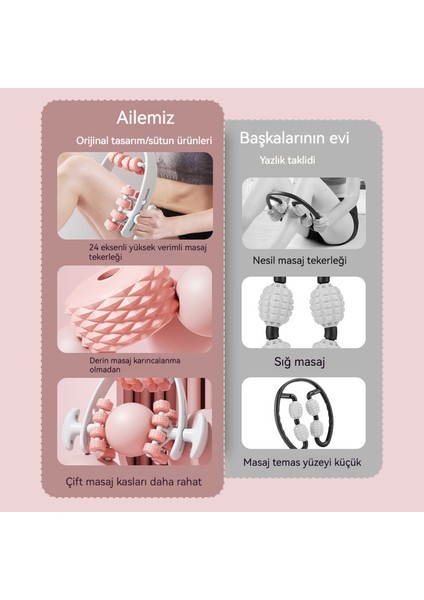 24 Yuvarlak Dairesel Rulo Bacak Ince Bacak Masajı (Yurt Dışından) fiyatları