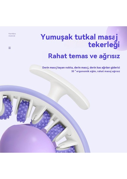 Ev Çok Fonksiyonlu Yoga Fitness El Makaralı Bacak Masajı (Yurt Dışından)